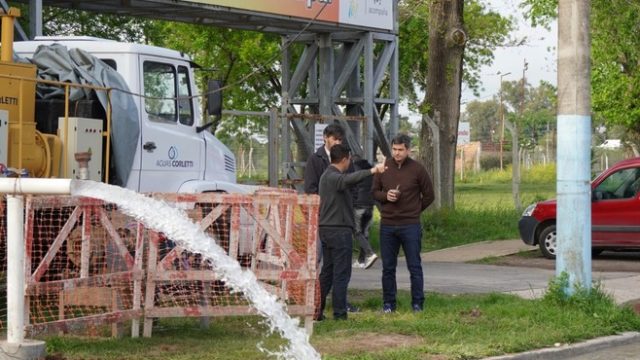 Zárate: amplían el sistema de agua potable en Villa Fox para beneficiar a más de 10.000 vecinos