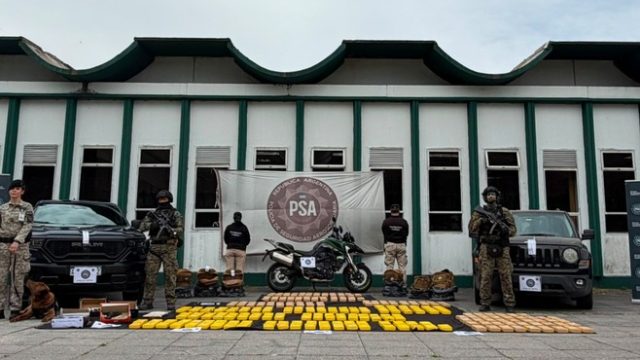 AMBA: La PSA secuestró 208 kilos de cocaína y detuvo a cinco hombres