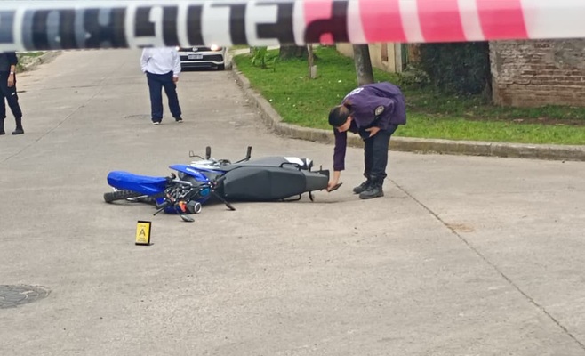 Zárate: murió un motociclista en un accidente en Villa Angus